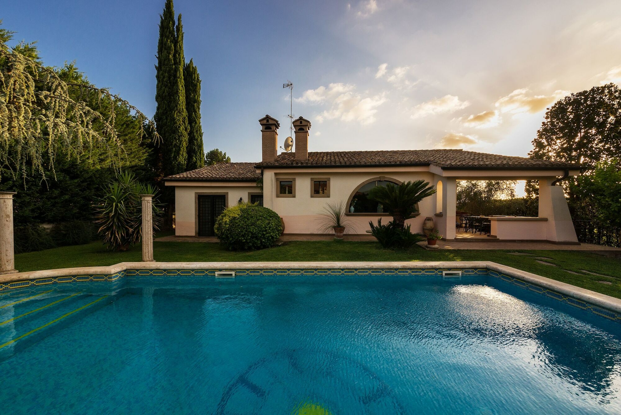 Villa Serapide B&B Tivoli Bagian luar foto
